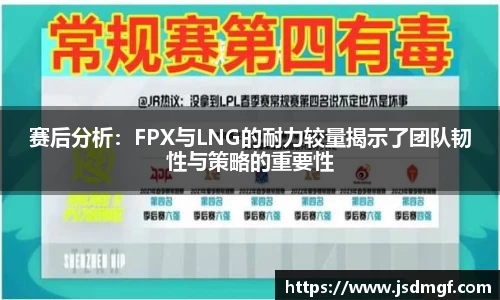 赛后分析：FPX与LNG的耐力较量揭示了团队韧性与策略的重要性