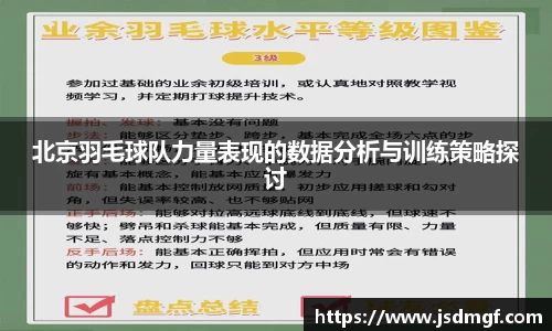 北京羽毛球队力量表现的数据分析与训练策略探讨