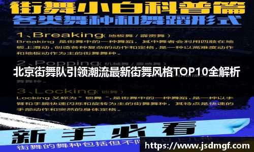 北京街舞队引领潮流最新街舞风格TOP10全解析